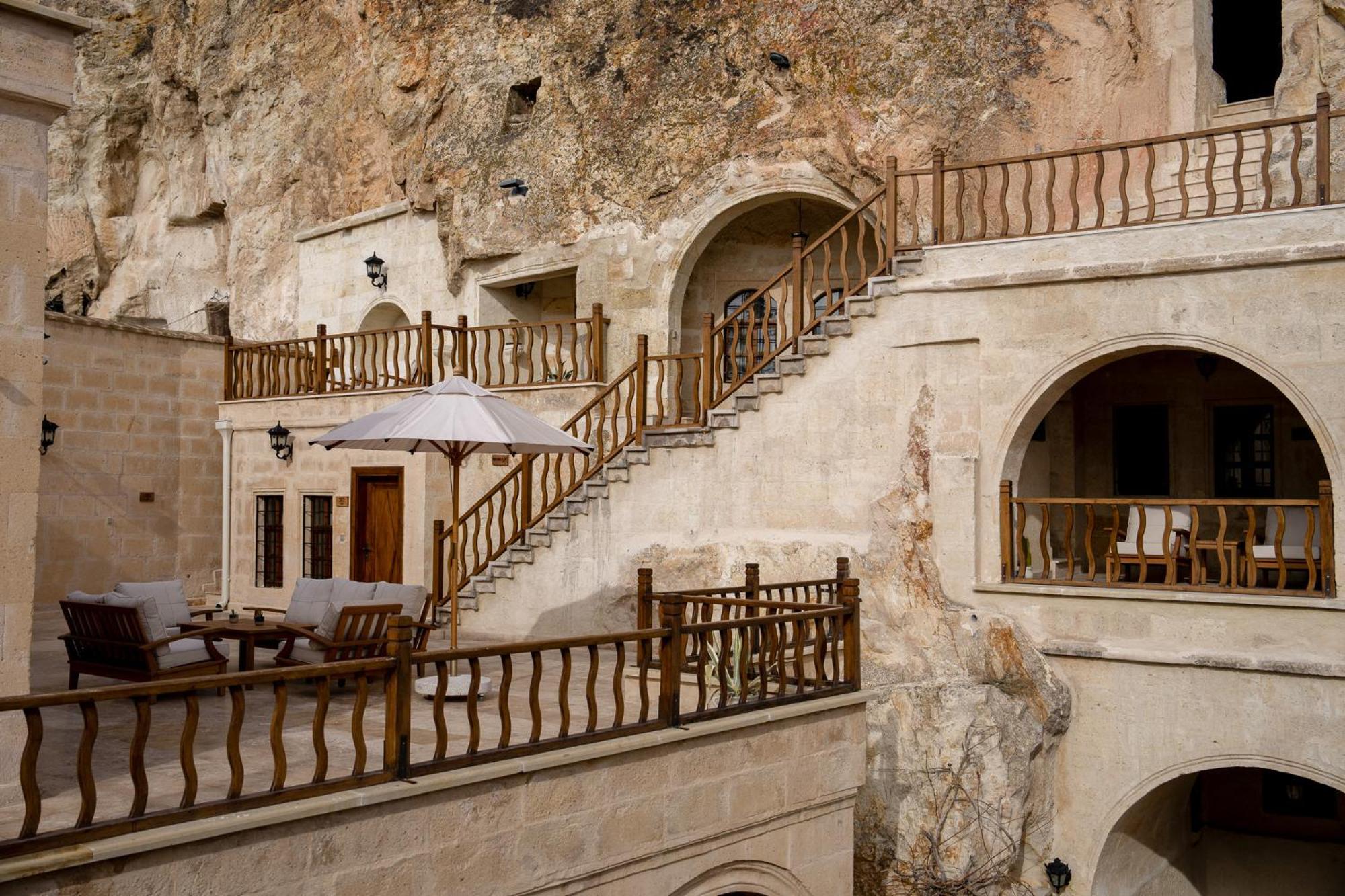 Asmali Konak Cave Suites 어굽 외부 사진