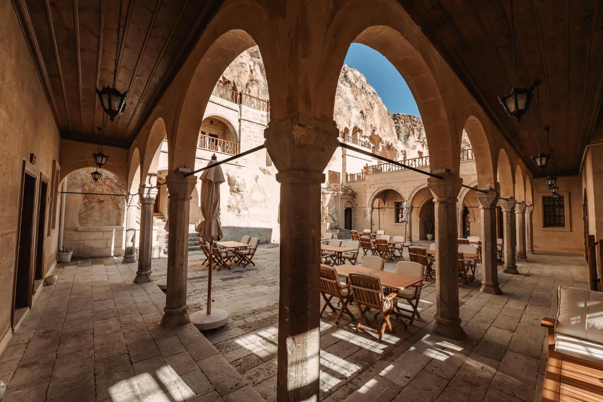 Asmali Konak Cave Suites 어굽 외부 사진
