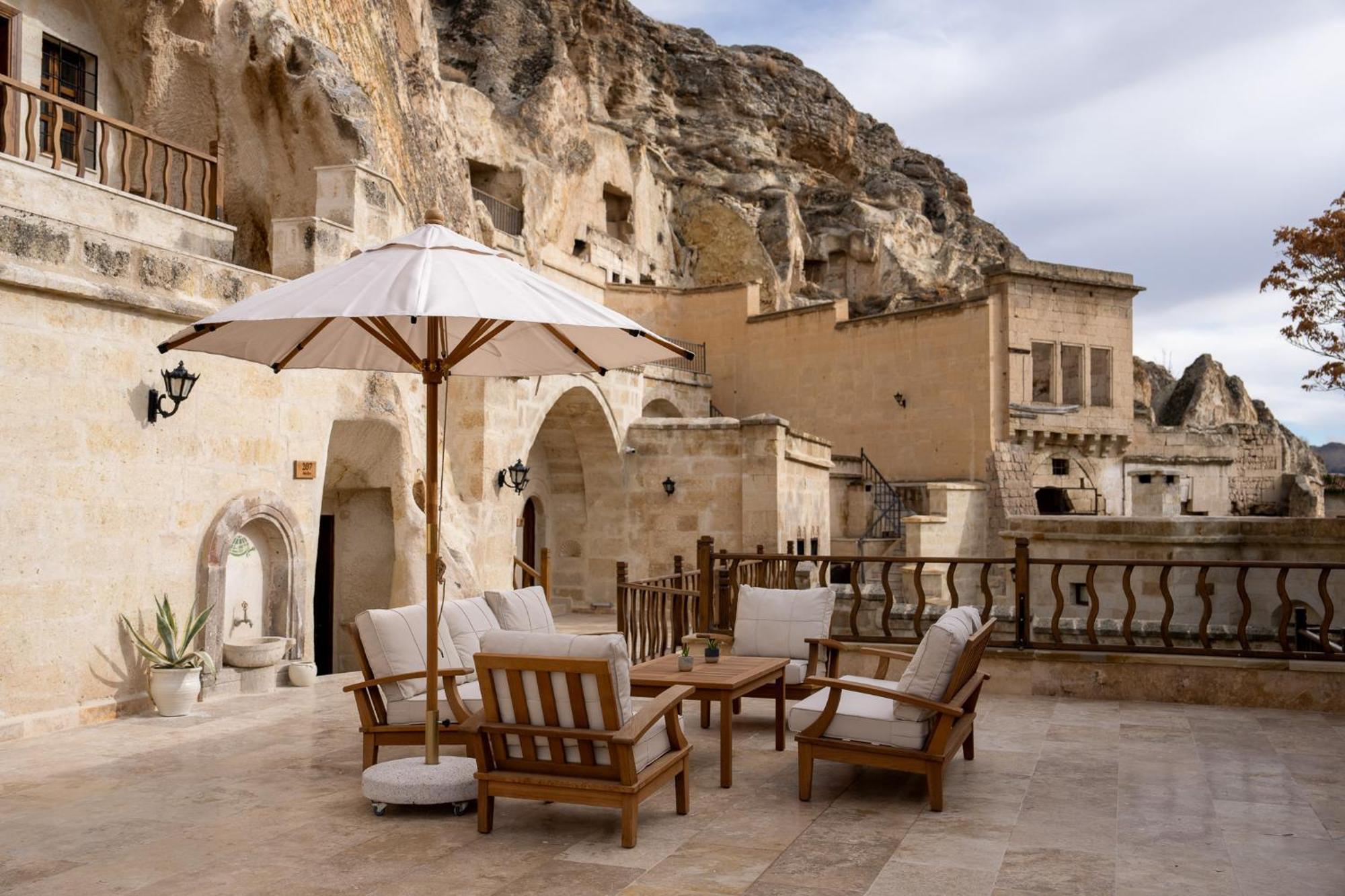 Asmali Konak Cave Suites 어굽 외부 사진